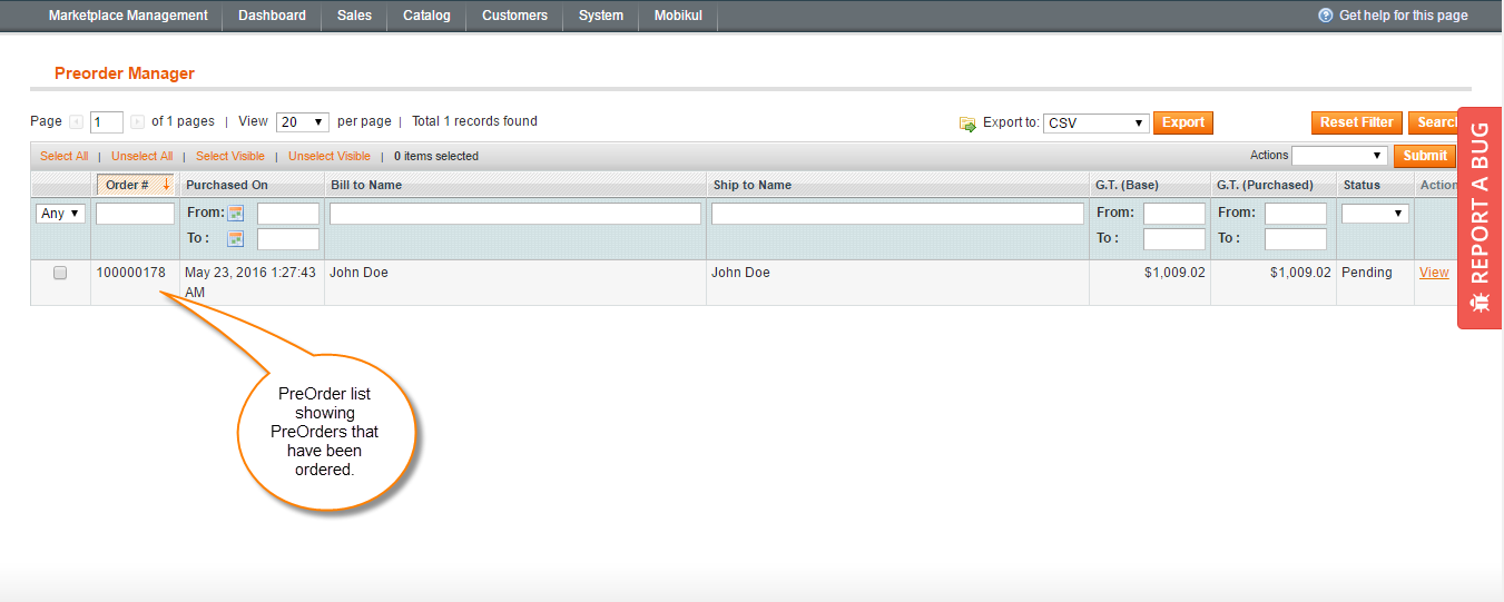 Heading name goes here