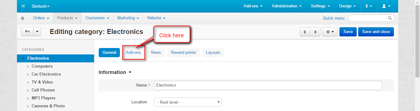 Catalog Mode in Category