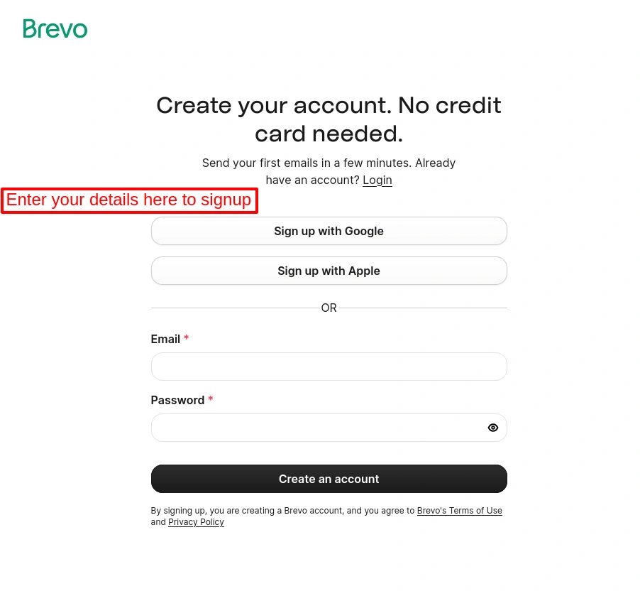 sign-up