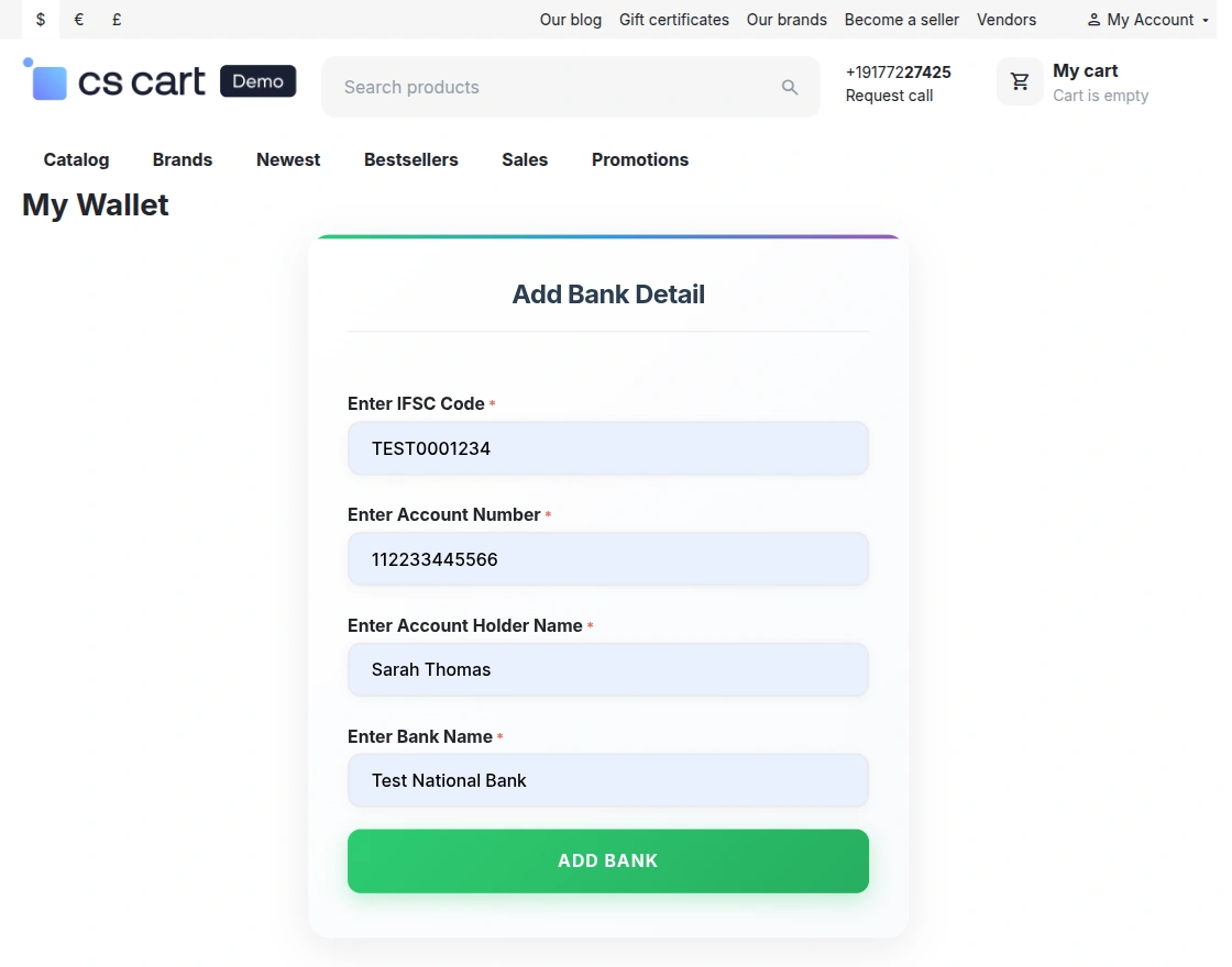 frontend-aad-bank-account
