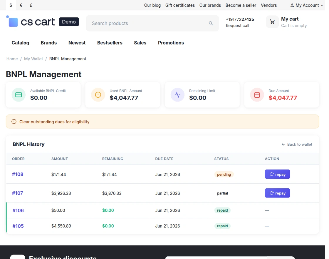 frontend-bnpl-management