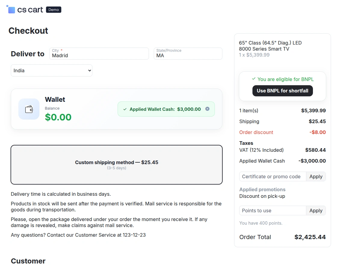 frontend-partial-wallet-payment