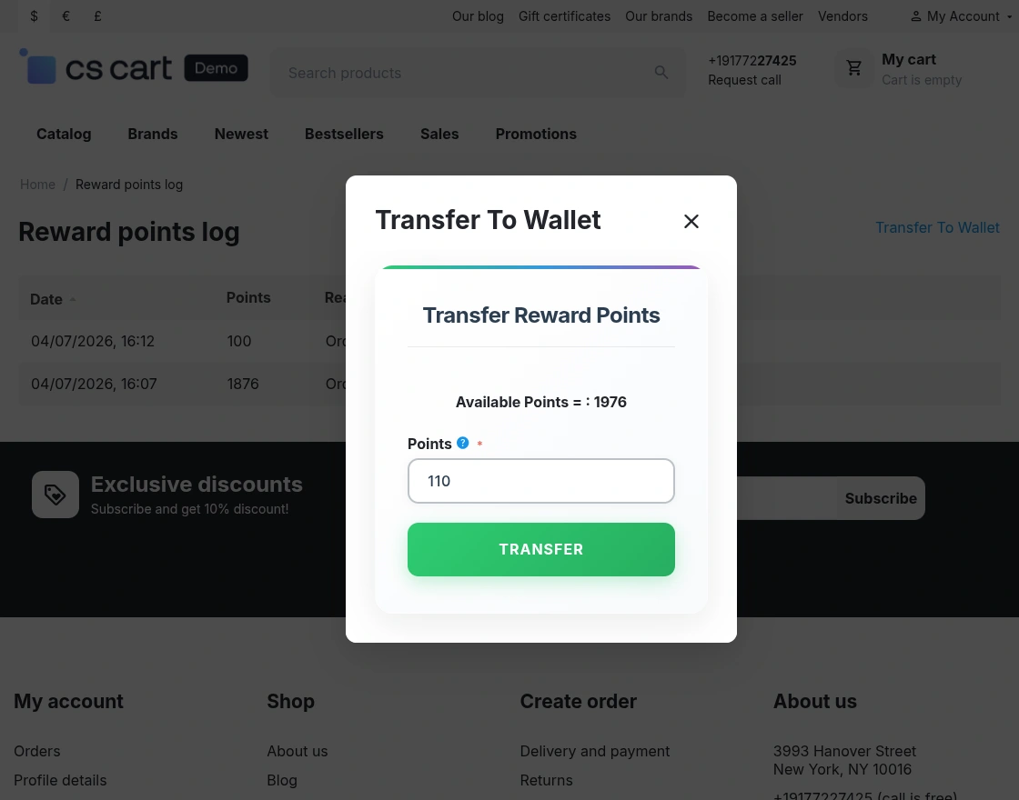 wallet-system-rewards-points