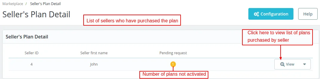 seller plan details