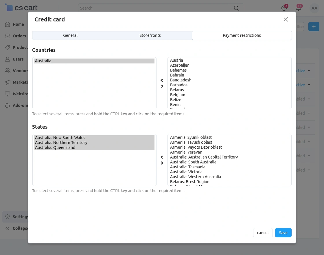 cs-cart-shipping-payment-restriction-admin-payment-method-restrction