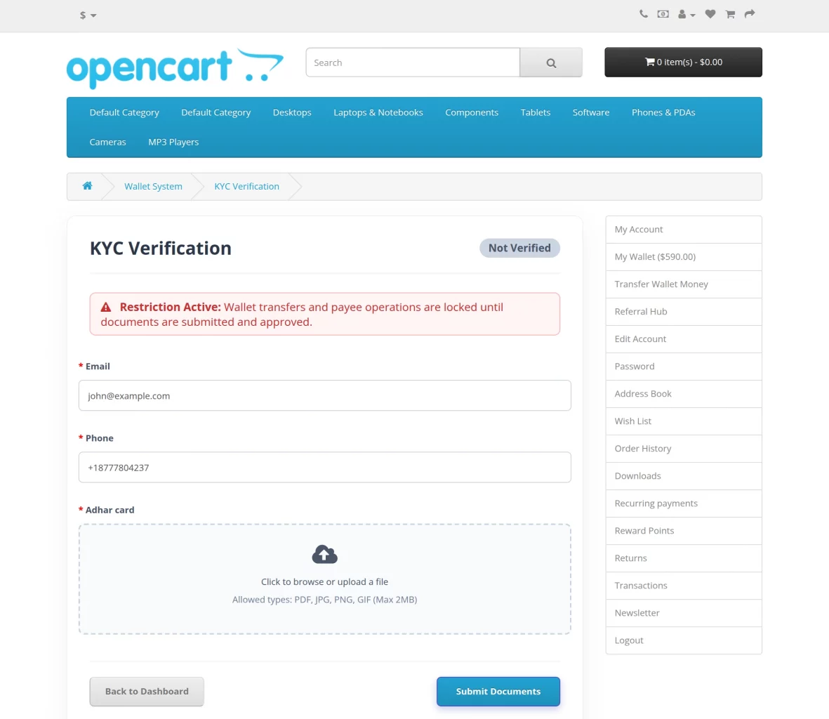 oc-wallet-system-customer-fill-kyc-form