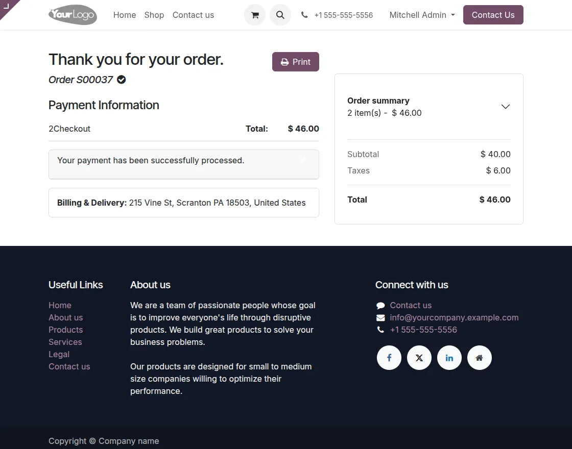 on-site-secure-payment