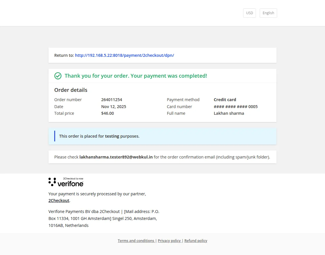 two-checkout-payment-confirmation-page