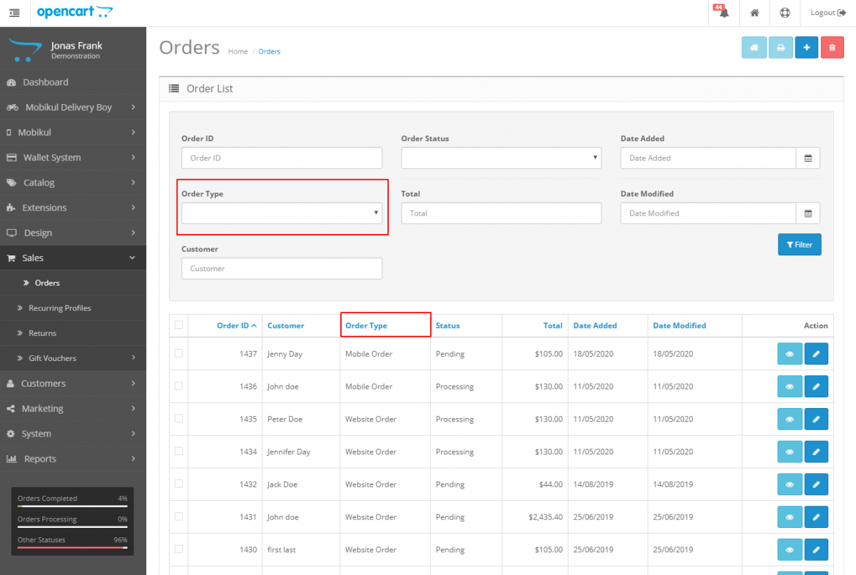 User Guide for OpenCart Mobile App Builder