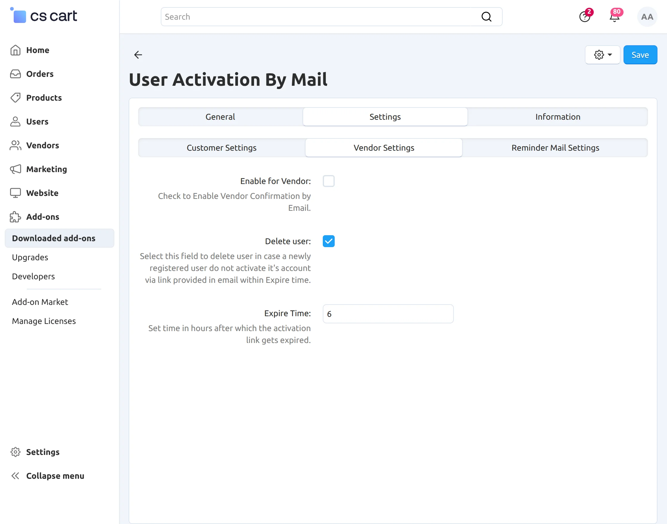 e-vendor-config