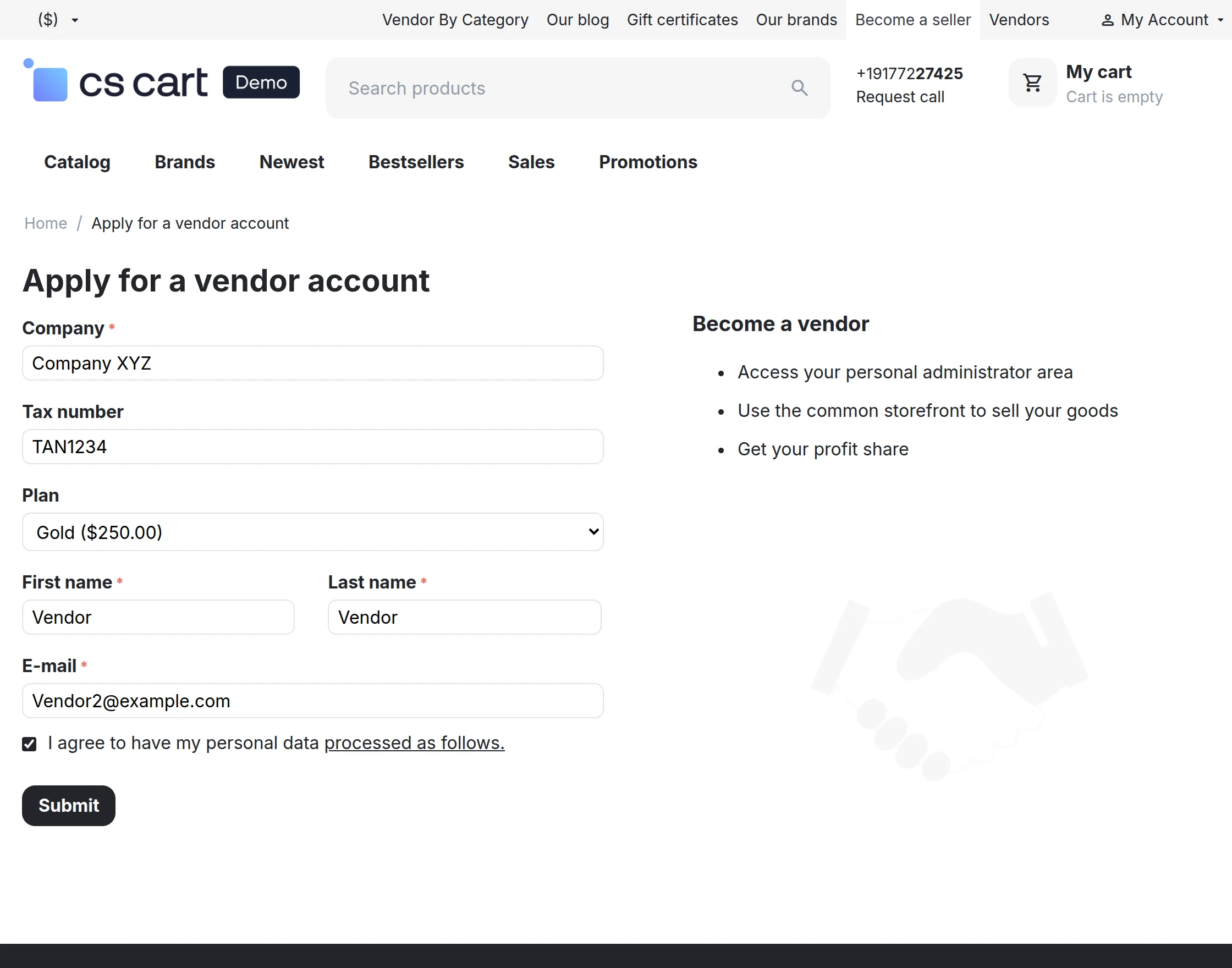 m-vendor-registaration