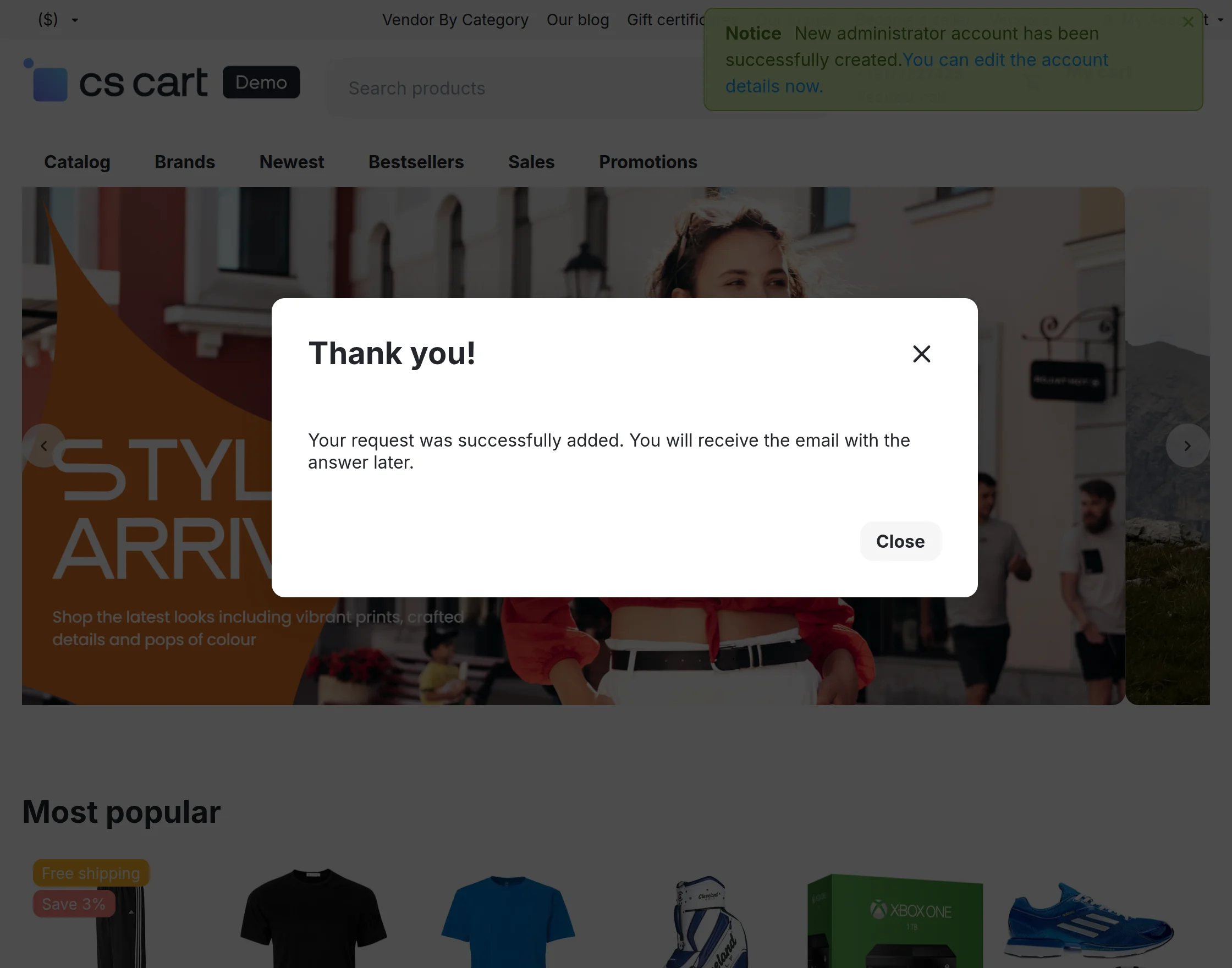 n-vendor-after-registeration