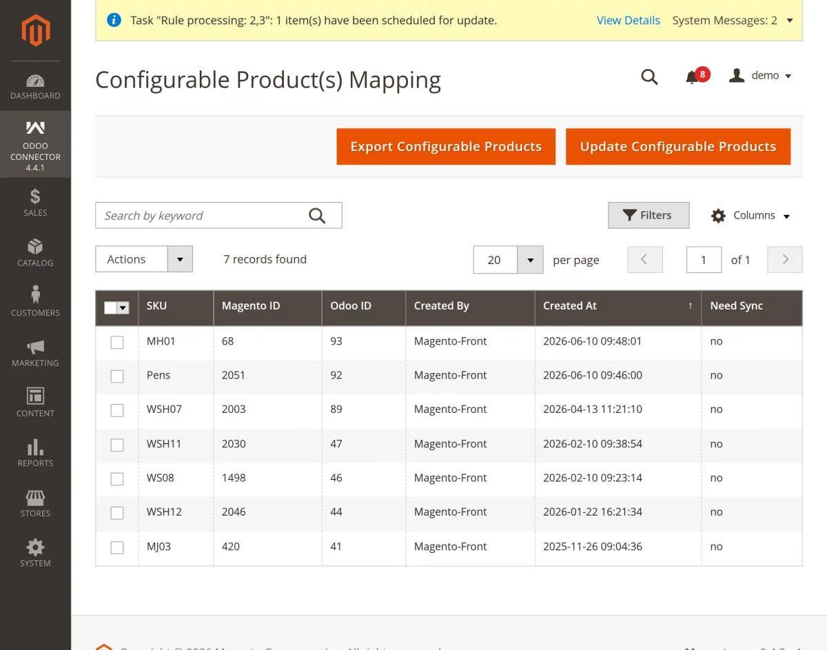 configure products