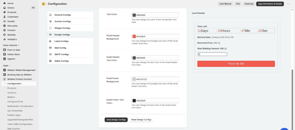 design configg