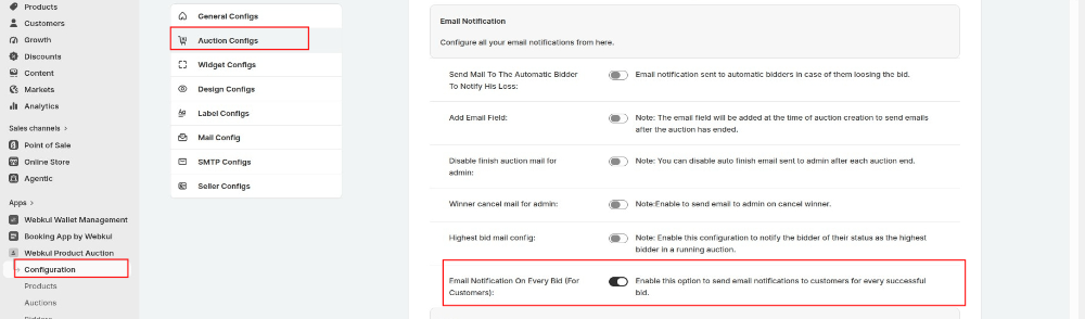 Email Notification
