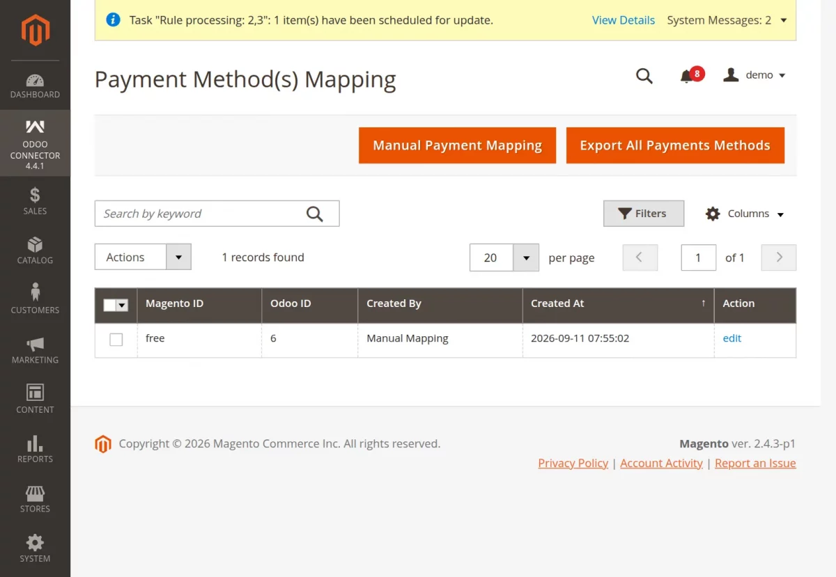 payment methods
