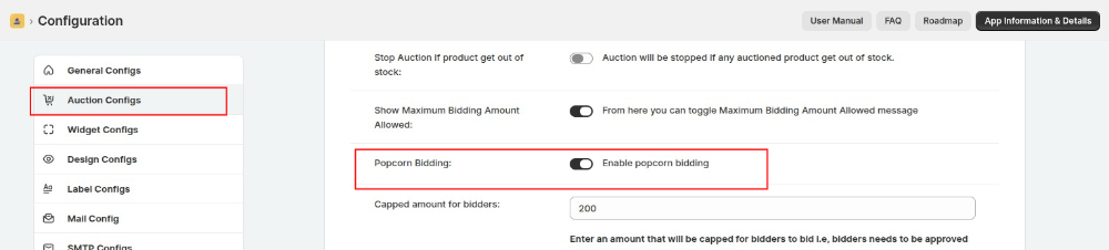 popcorn config