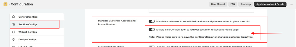 Redirect customer