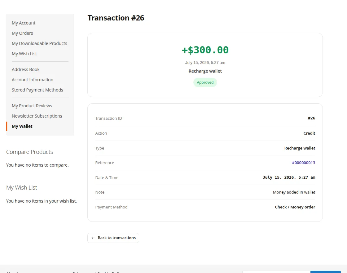 transaction