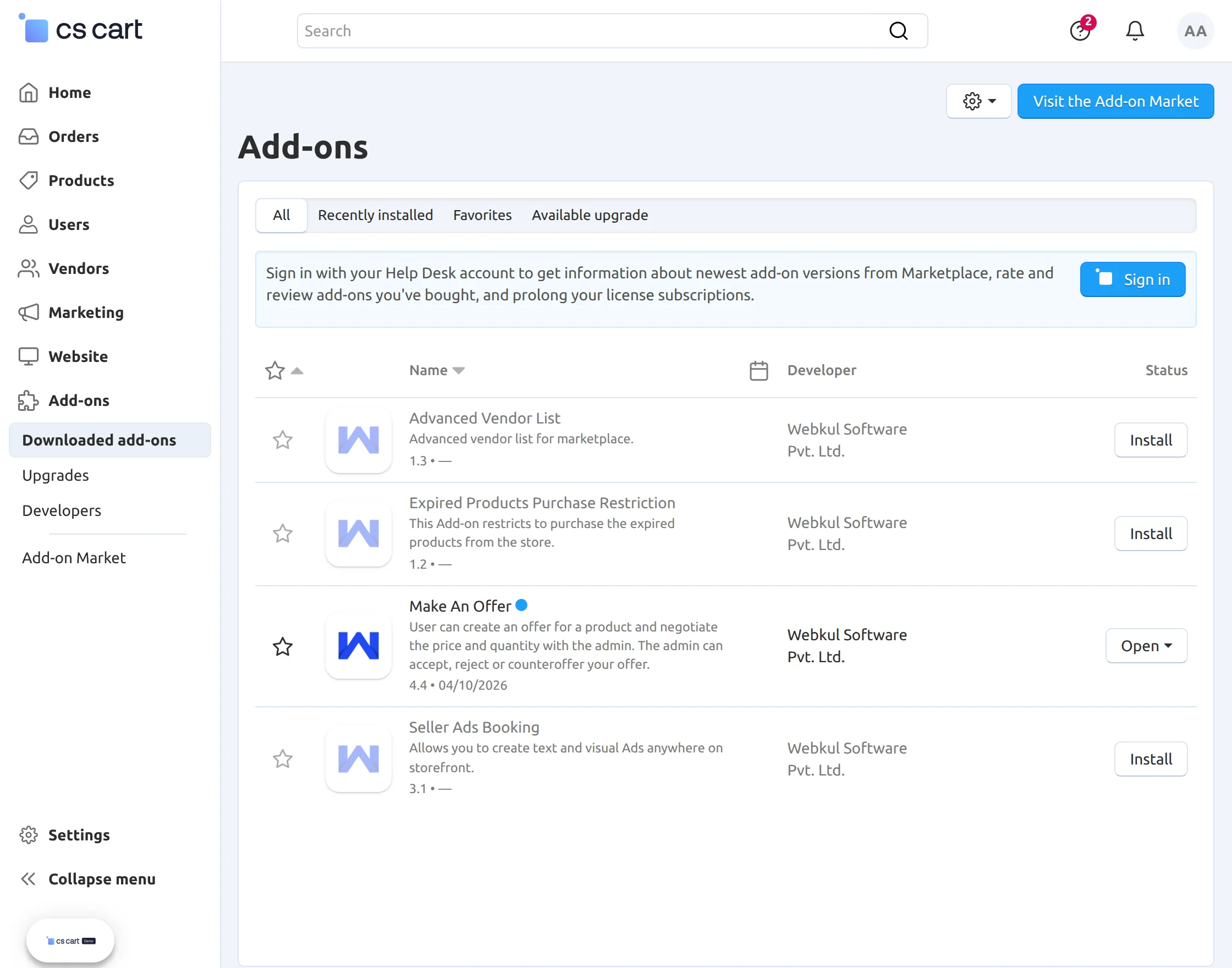 c-addon-after-installation