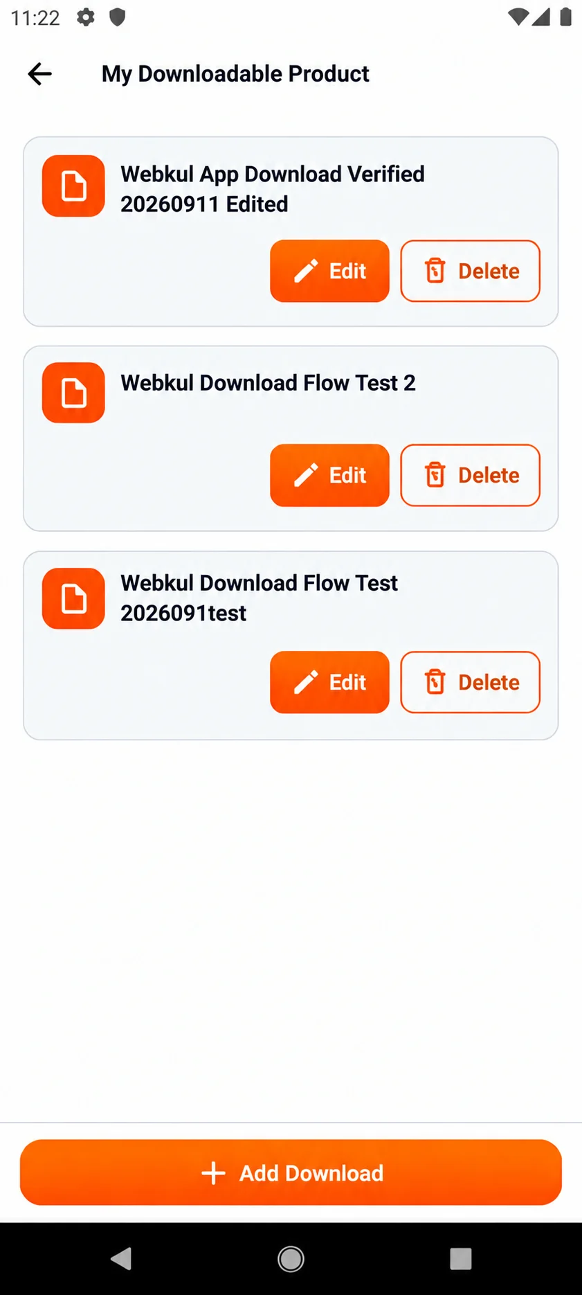 downlaod product