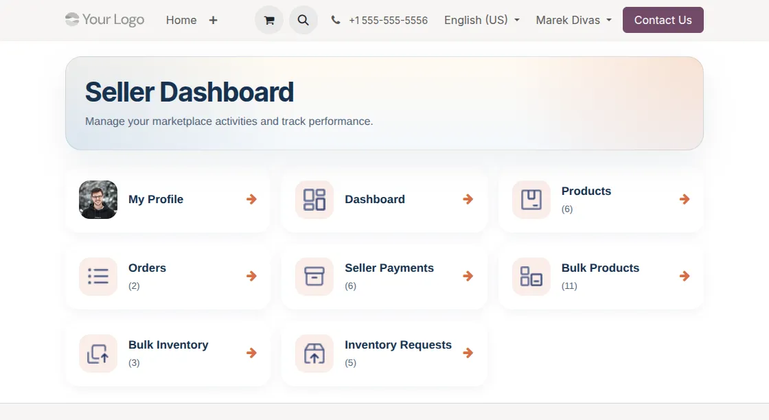 portal seller dashboard