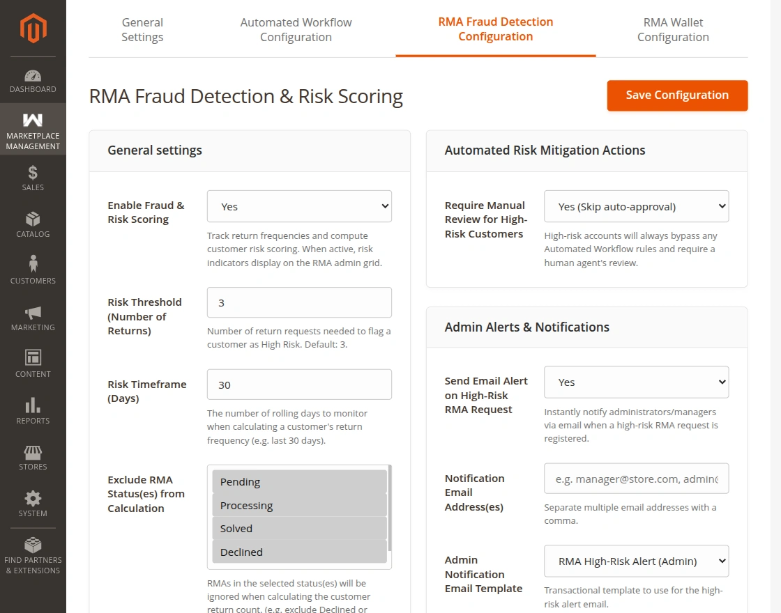 RMA Fraud Detection & Risk Scoring