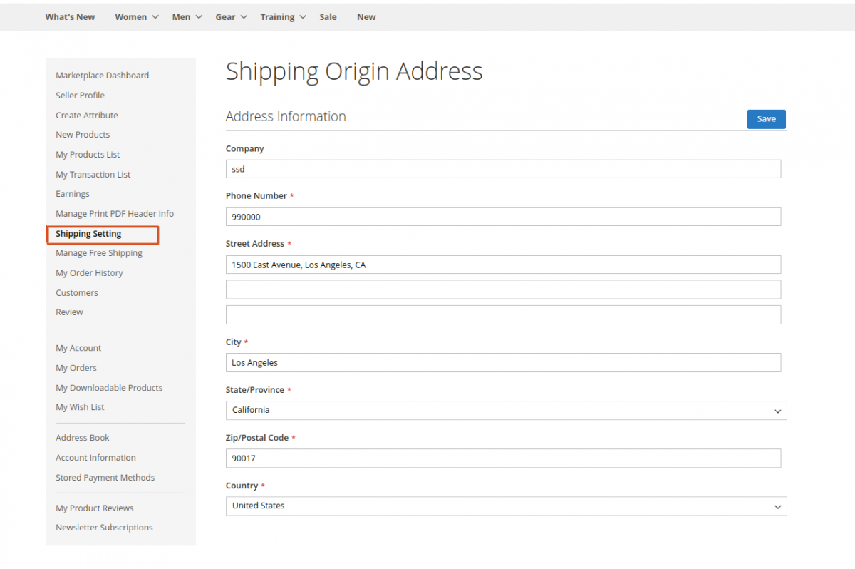 shippingaddress