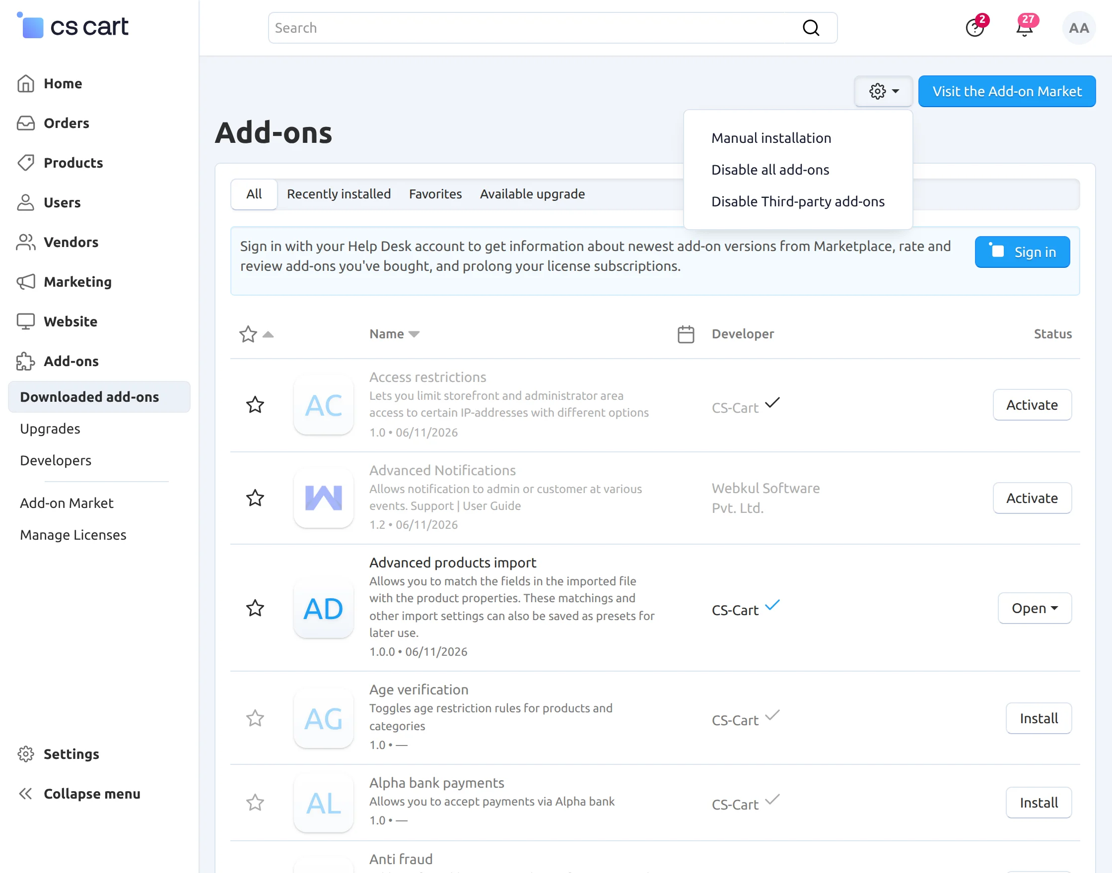 manualinstalltion