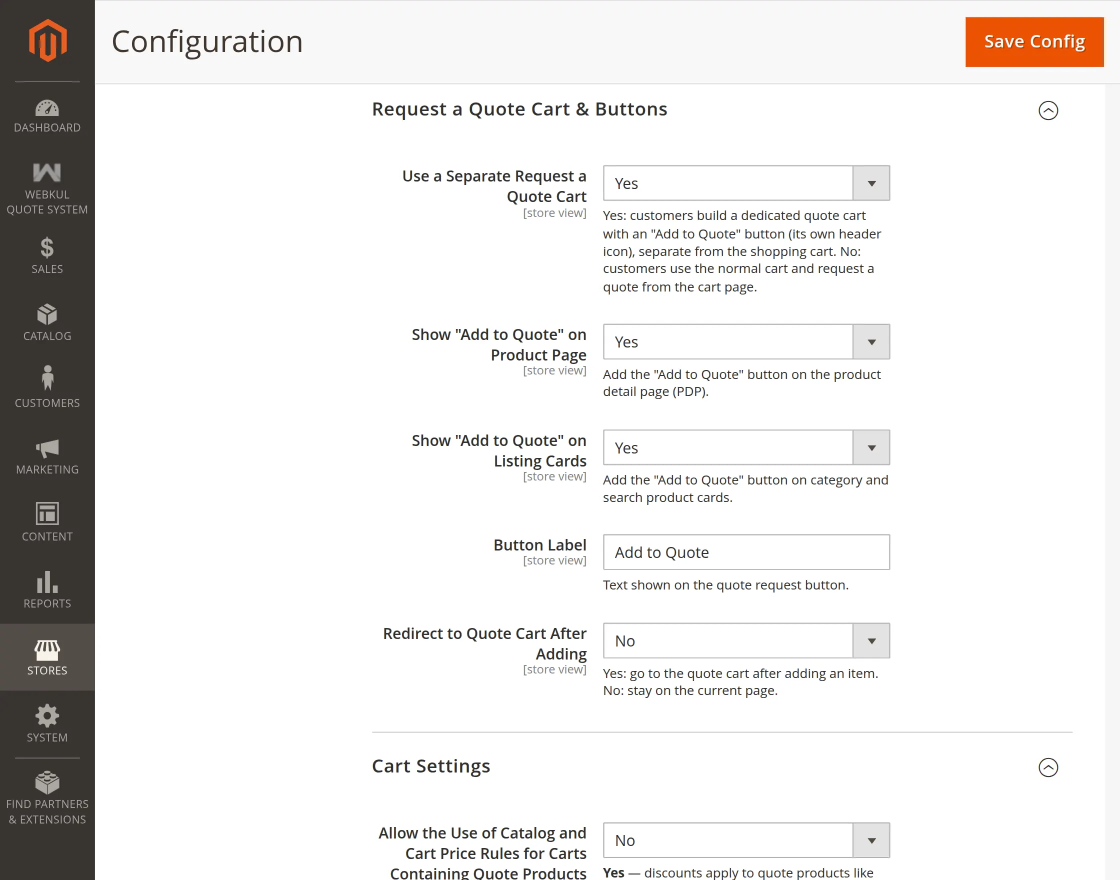 requestaquotecart