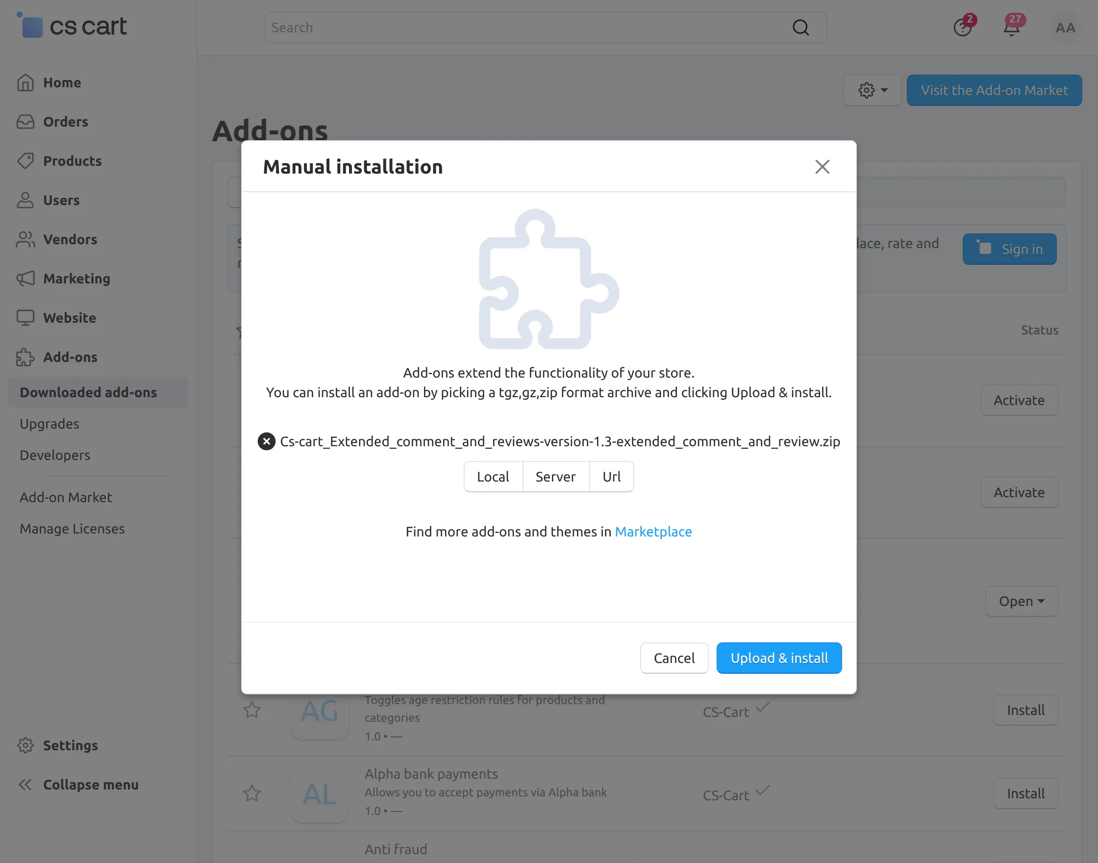 uploadzipfile