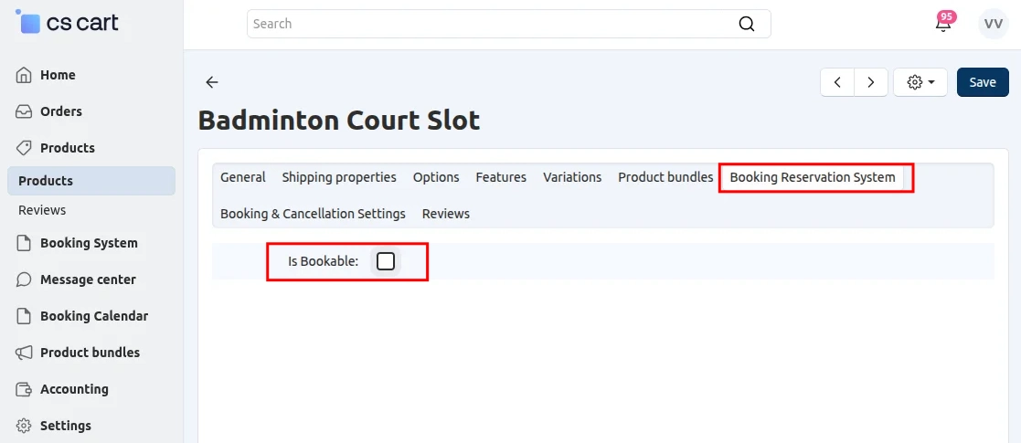 CS-Cart book product