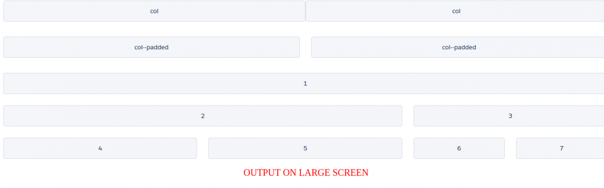 Grid In Lightning Design System Salesforce Lightning