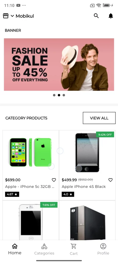 cs-cart multivendor mobile app