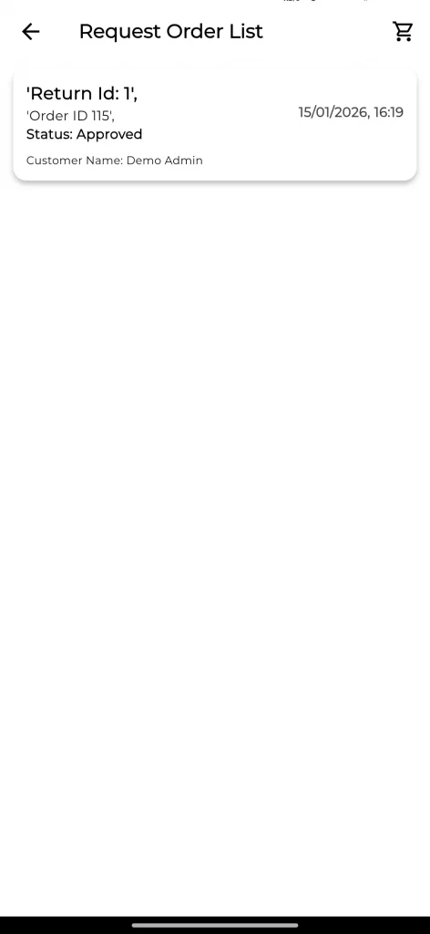 CS-Cart return request order list