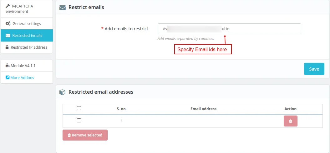 specify-email