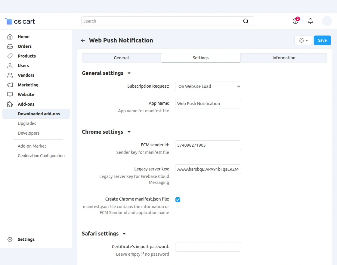 webpush