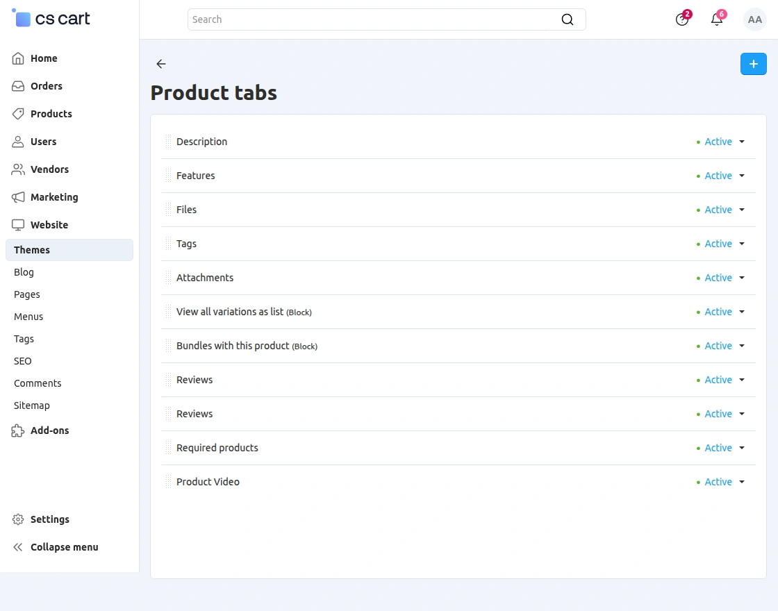 cs-cart-product-video-gallery-add-on-add-video-gallery-tab
