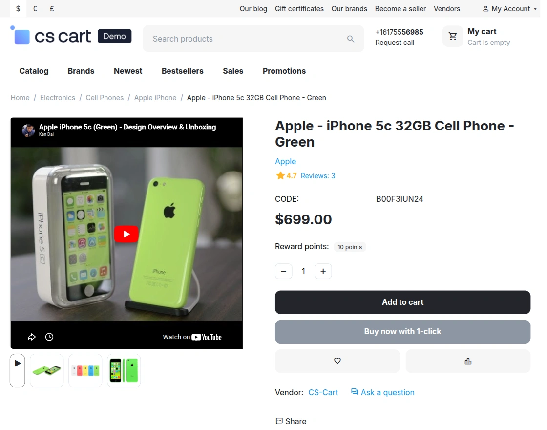 cs-cart-product-video-gallery-add-on-product-video