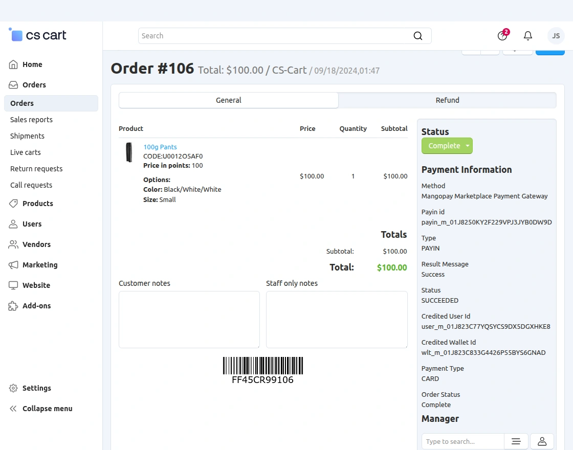 mangopayorderrefund