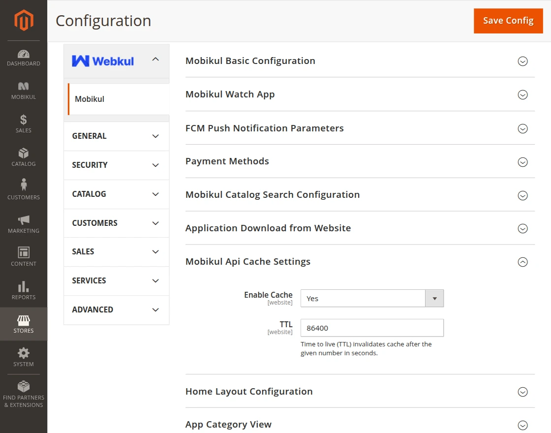 magento2-mobikul-api-cache-setting