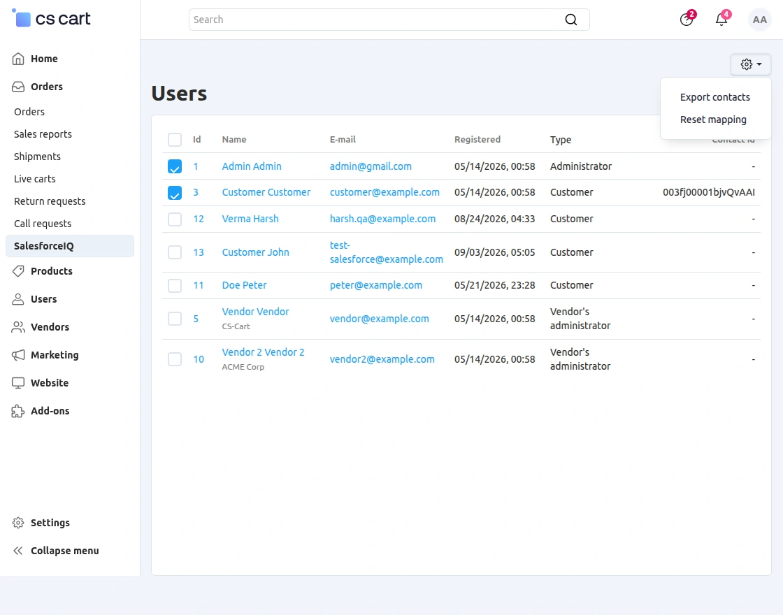cs-cart-salesforceiq-export-contacts