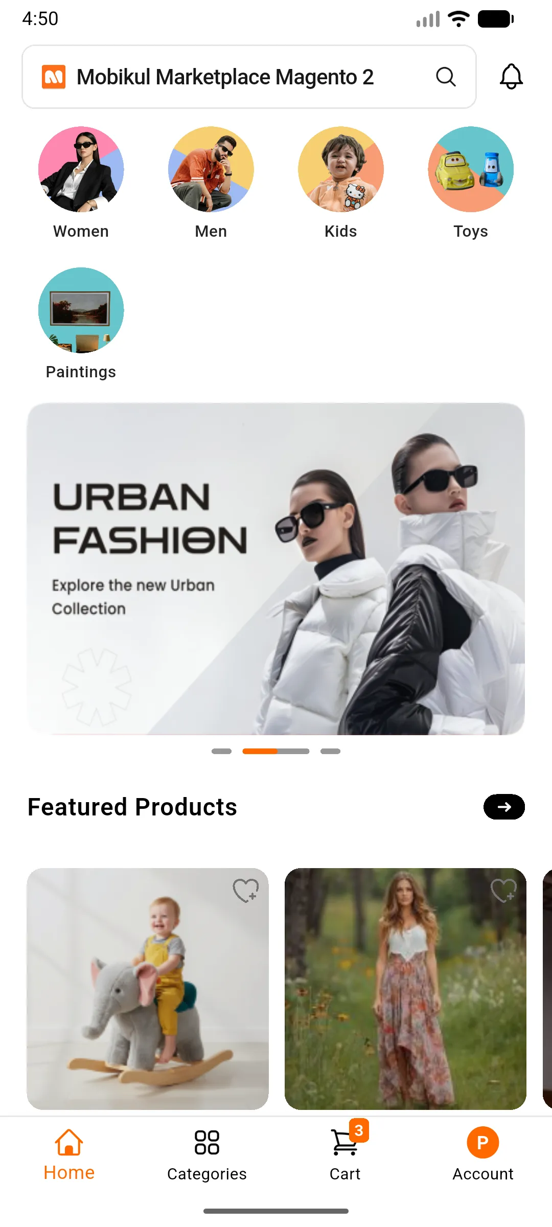home page second layout