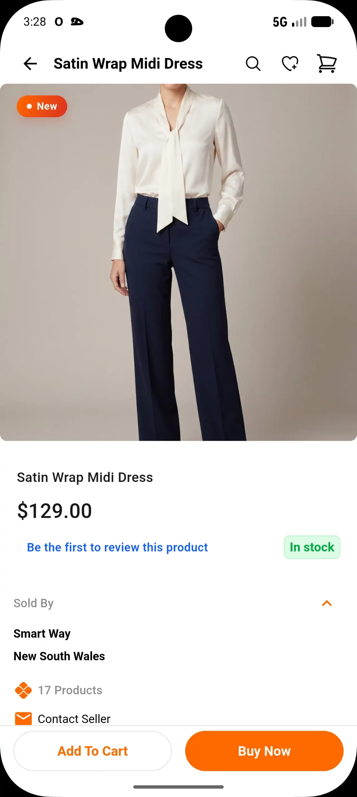 product page