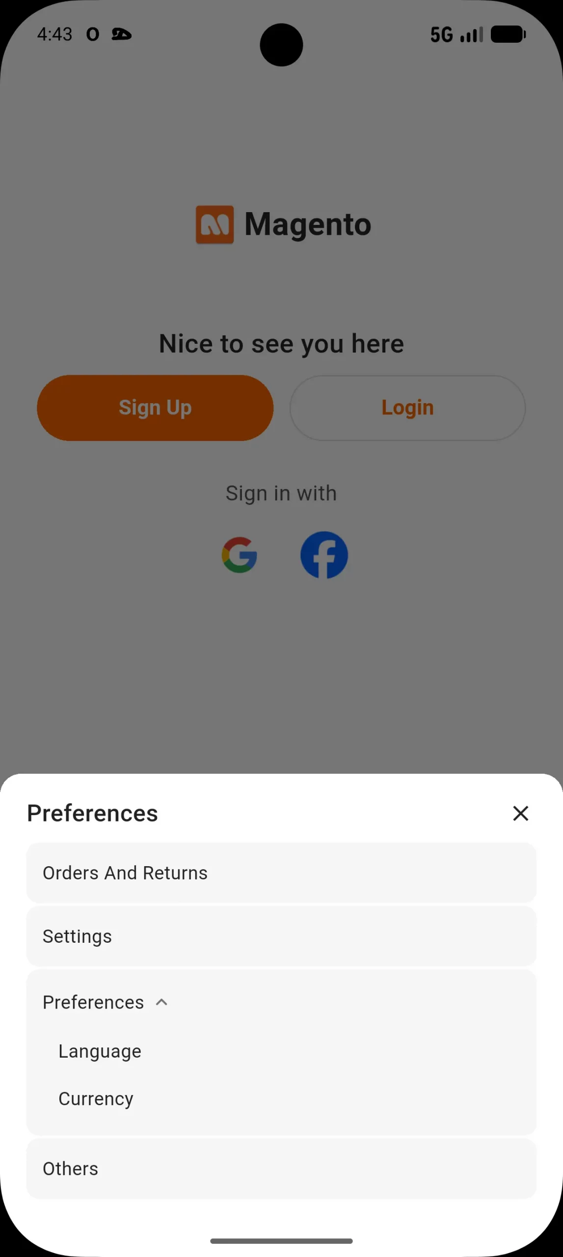 preferences