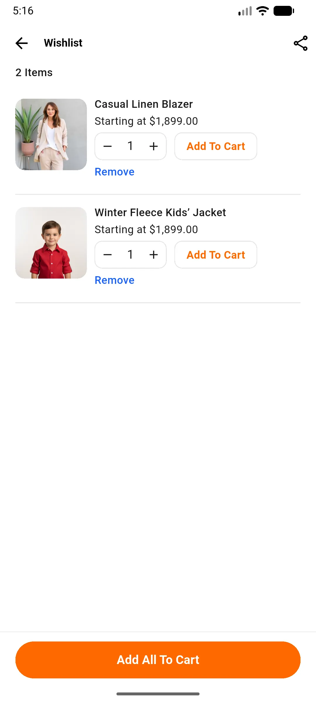 my wishlist