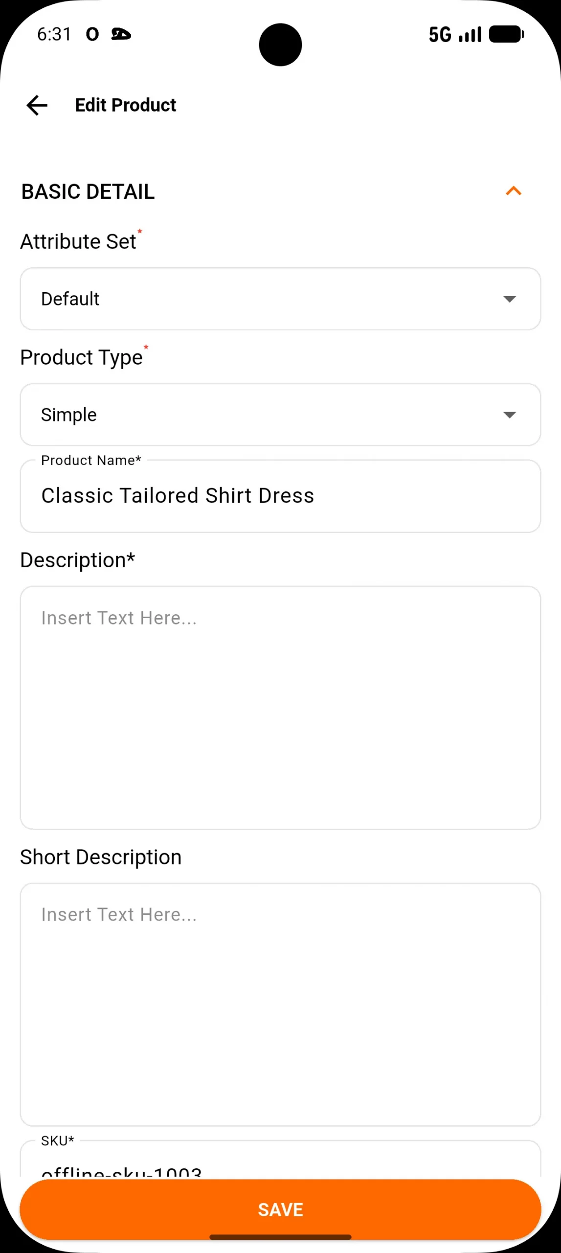 seller edit products