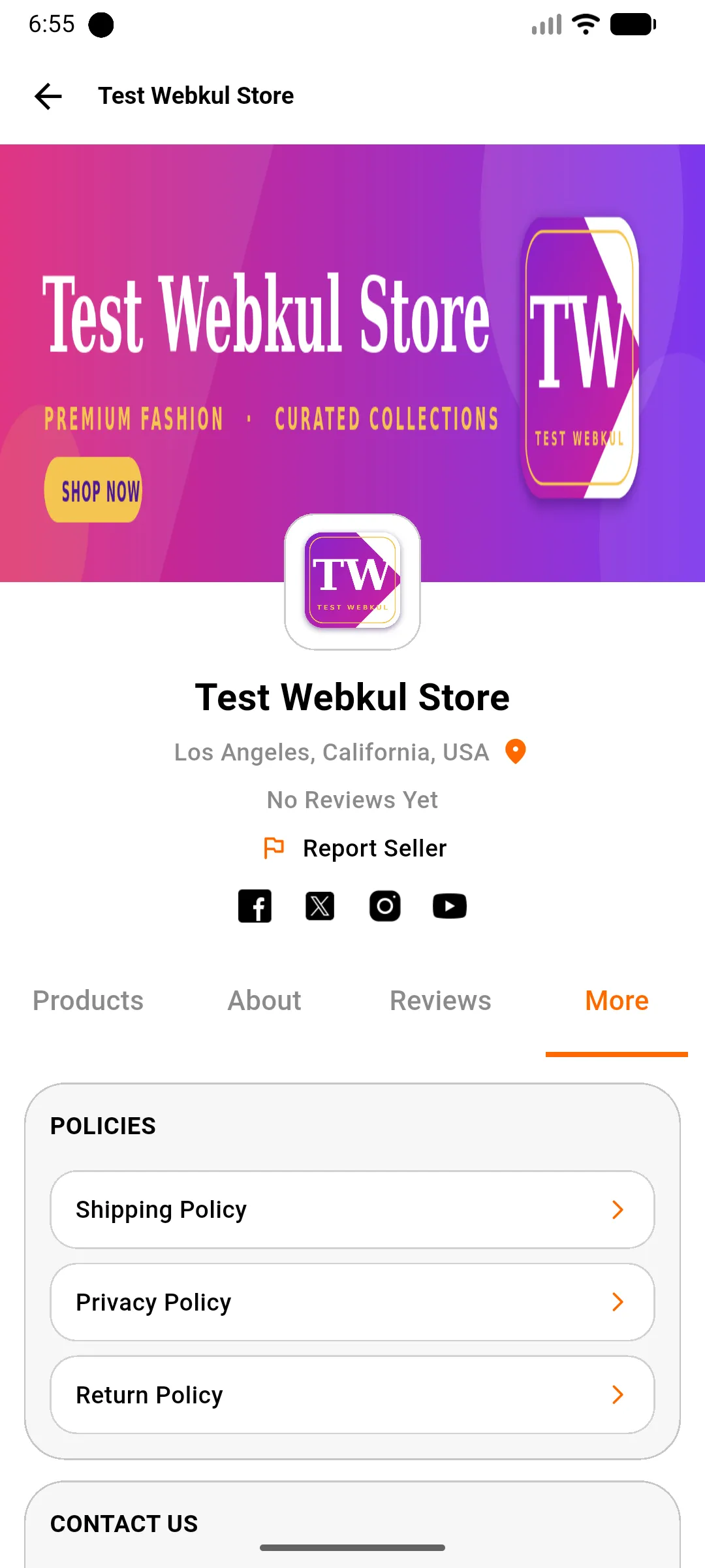 seller policies