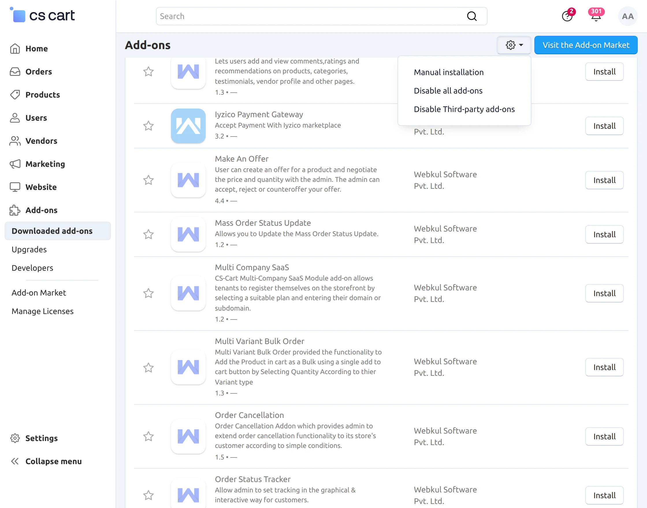 a-addon-install-page