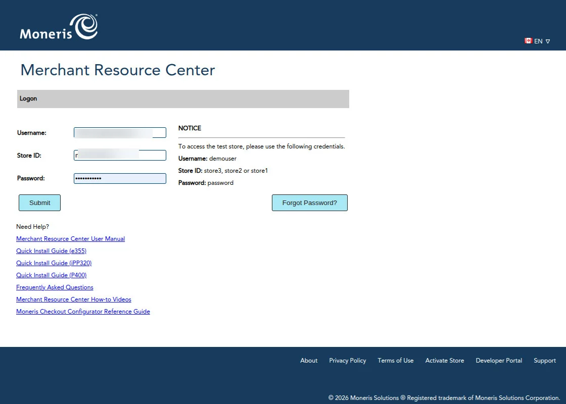 Moneris Resource Center